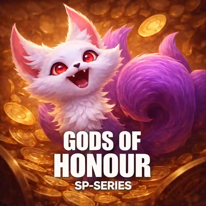Gods of Honour slot game interface at nice888